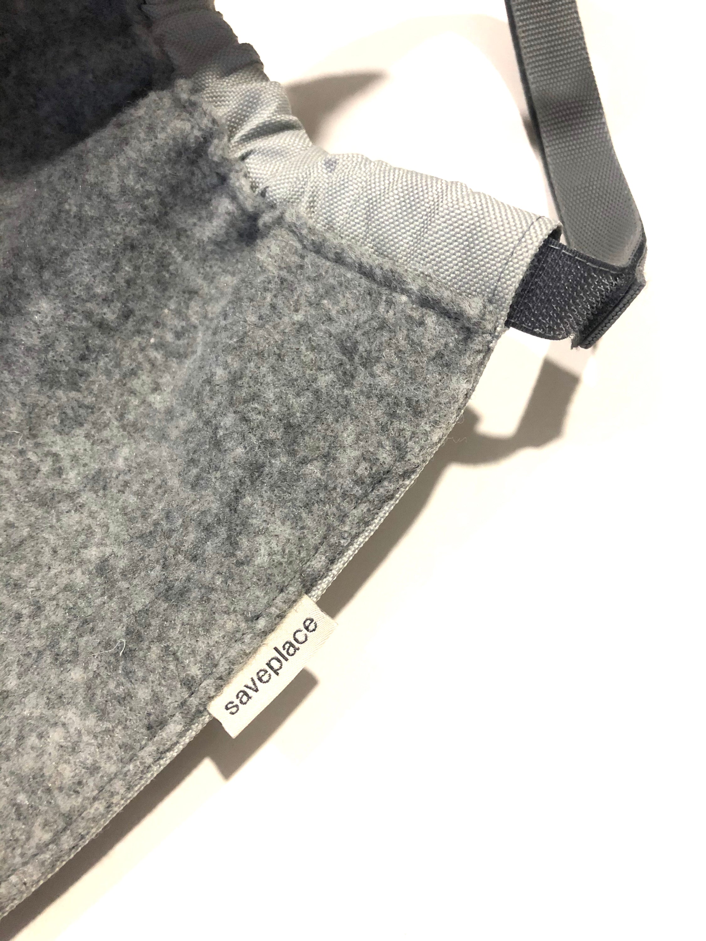 Saveplace® Custom Size Pet Felt Hammock with adjustable straps, designed for comfort and style for cats.