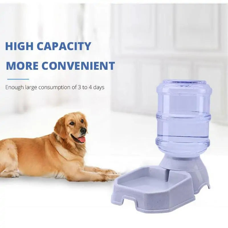 Smart Automatic Pet Feeder with programmable settings and detachable food tray, designed for convenient pet feeding.