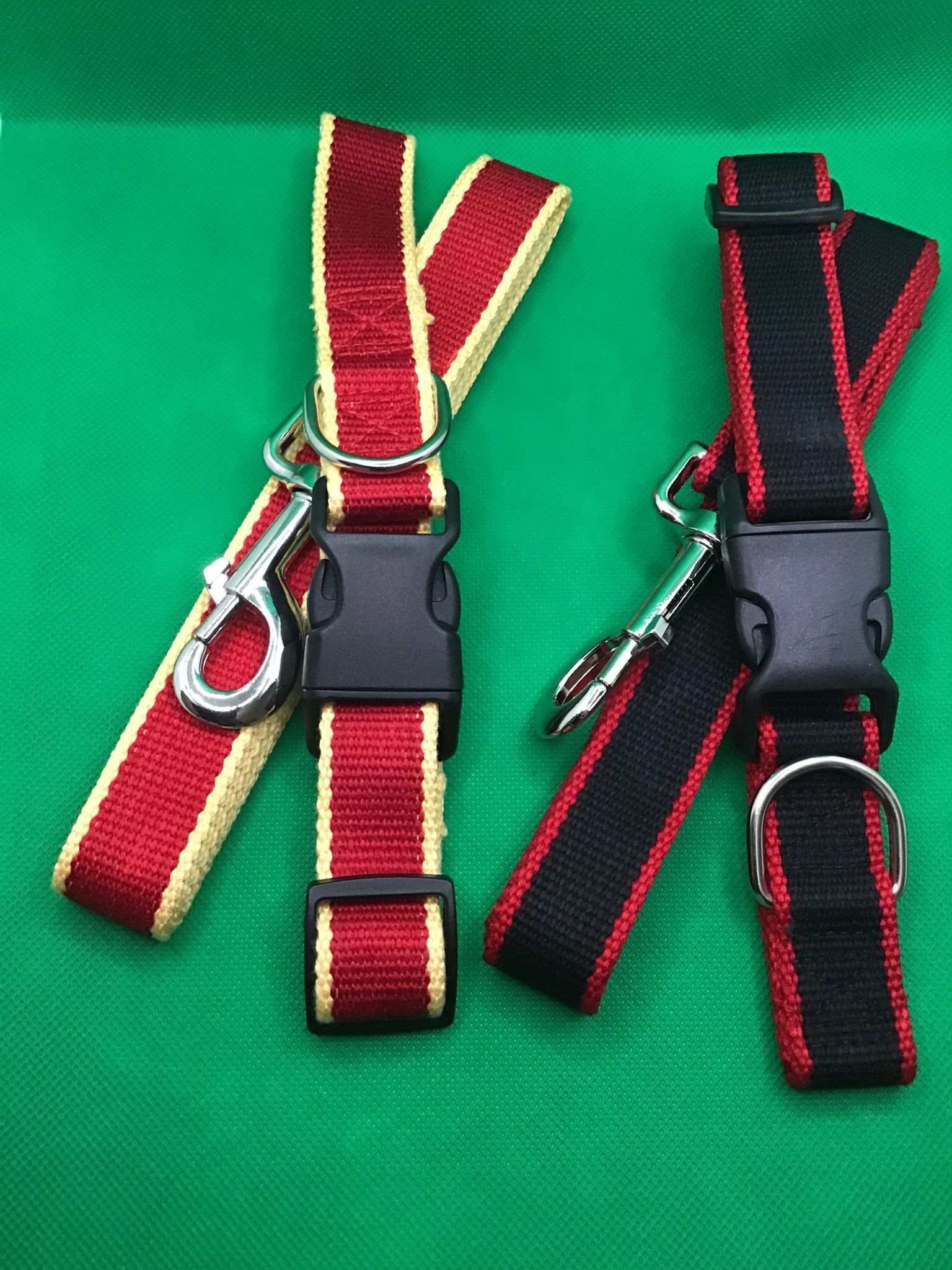 Soft Bamboo Dog Collar and Lead featuring free engraving, showcasing its natural texture and durability.