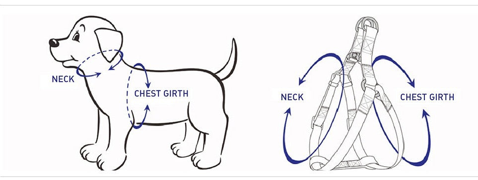 Beige step-in dog harness made from durable polyester with eco-friendly plastic buckles and a chromed steel D ring, suitable for all breeds.