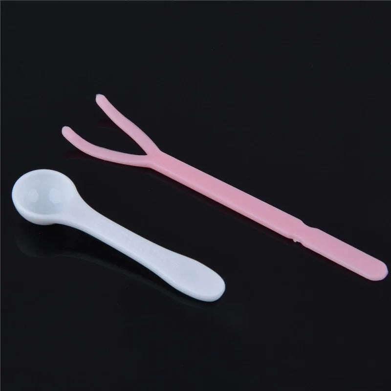 Teeth Glue Tools Set for Dentures, featuring applicators and adhesive for secure Halloween smiles.