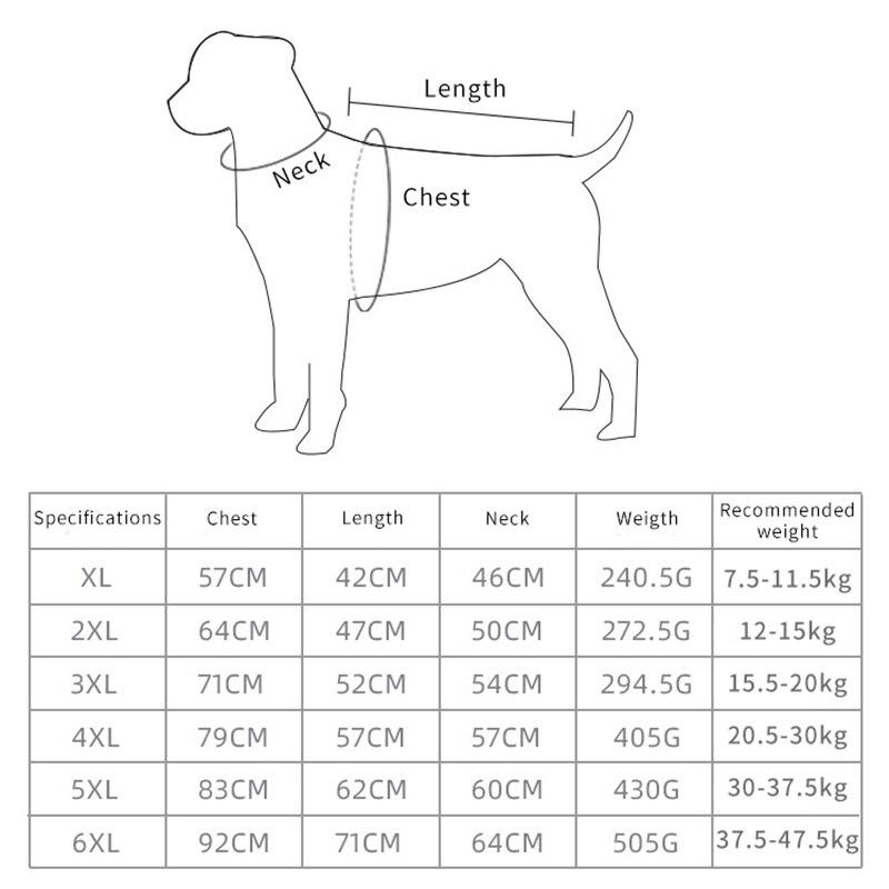 Thick waterproof dog coat with reflective strips and fur collar, suitable for large dogs like Golden Retrievers and Rottweilers.