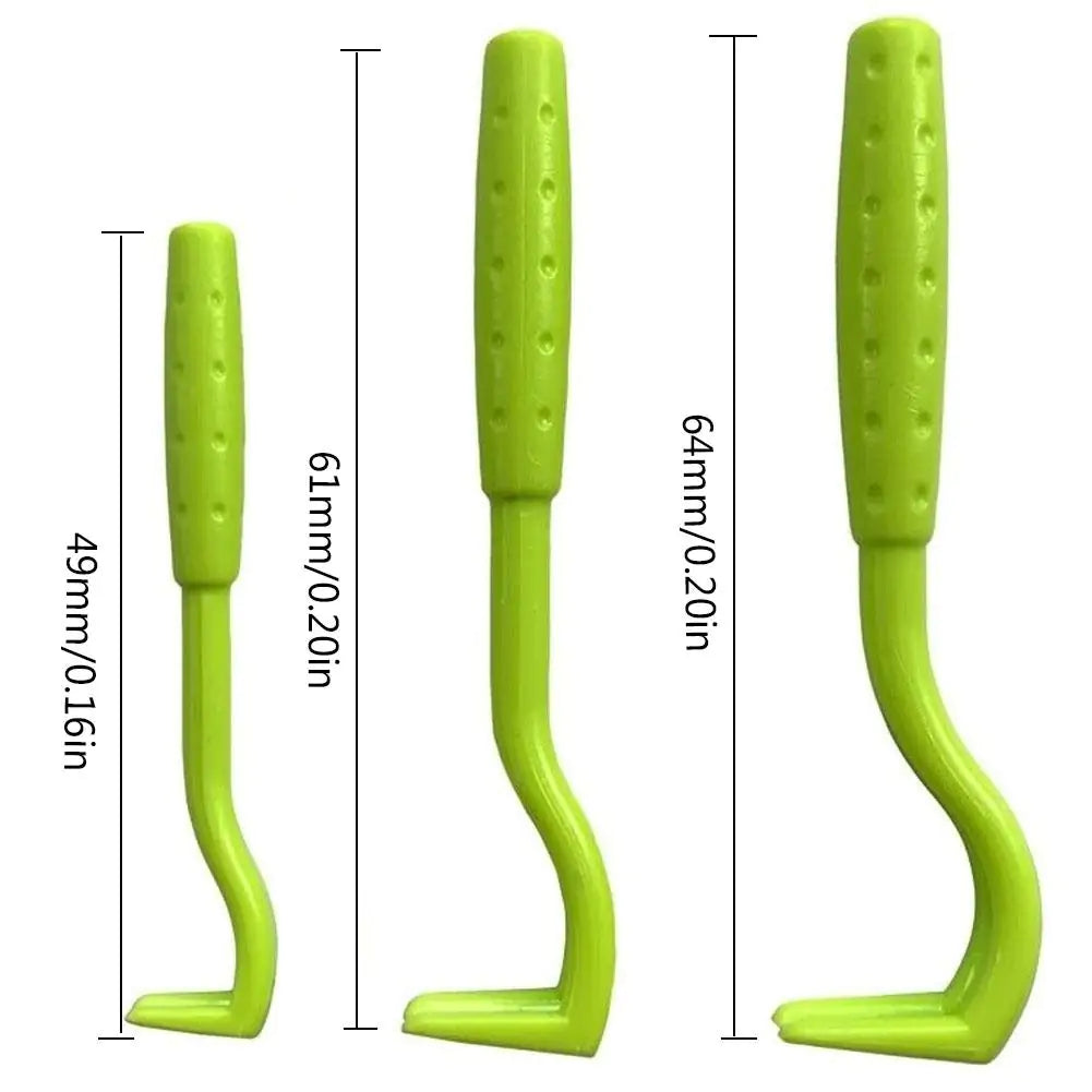 A Tick Removal Tool designed for safe and efficient tick extraction from pets, featuring a durable plastic body and a unique twist hook design.