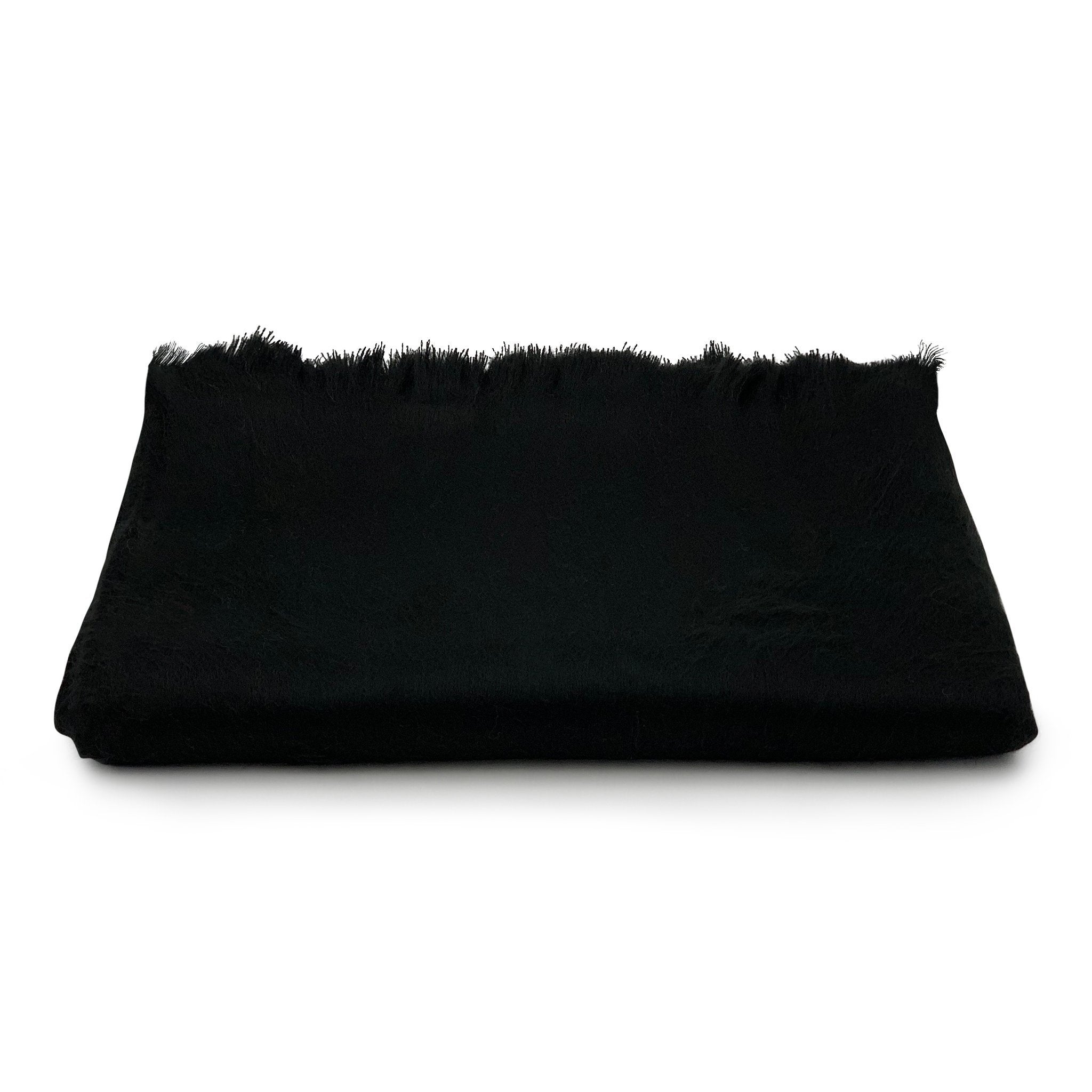 A luxurious Timeless Accent Alpaca Shawl in rich colors, showcasing its soft texture and elegant design.