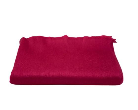 A luxurious Timeless Accent Alpaca Shawl in rich colors, showcasing its soft texture and elegant design.