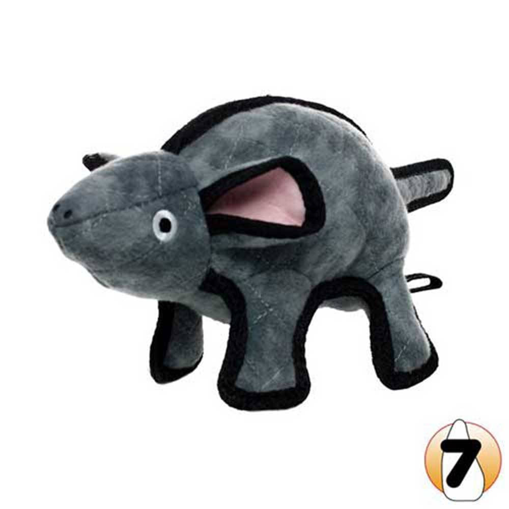 Plush grey armadillo toy.
