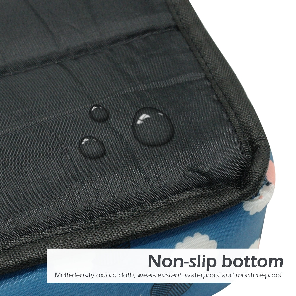 Waterproof non-slip fabric bottom