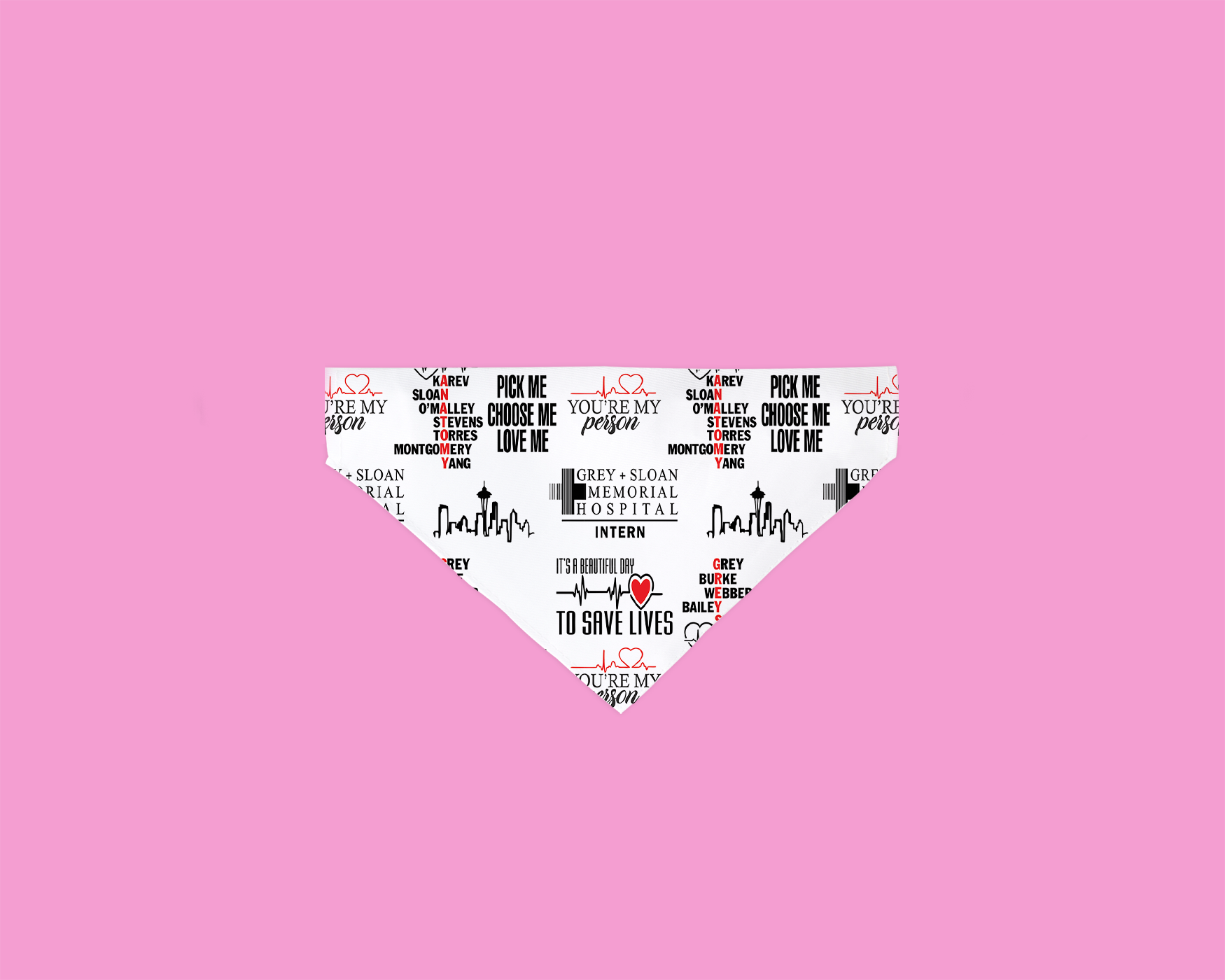 You're My Person Bandana for dogs, featuring a stylish design and ultra-soft fabric, perfect for any occasion.