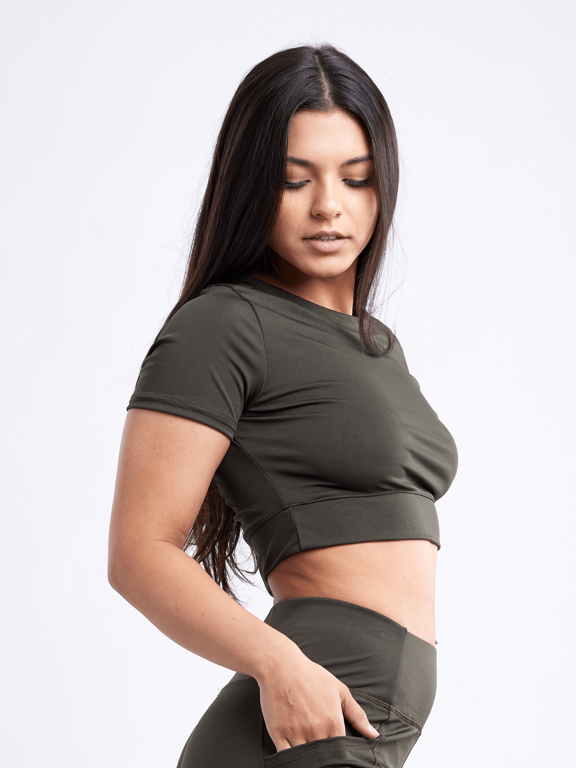 Main JupiterGear Short-Sleeve Crop Top image