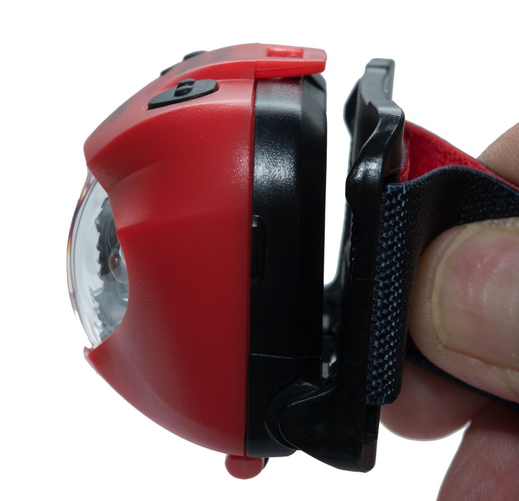 Minion 168 Headlamp showcasing its lightweight design, adjustable headband, and powerful Cree XP-E LED light features.