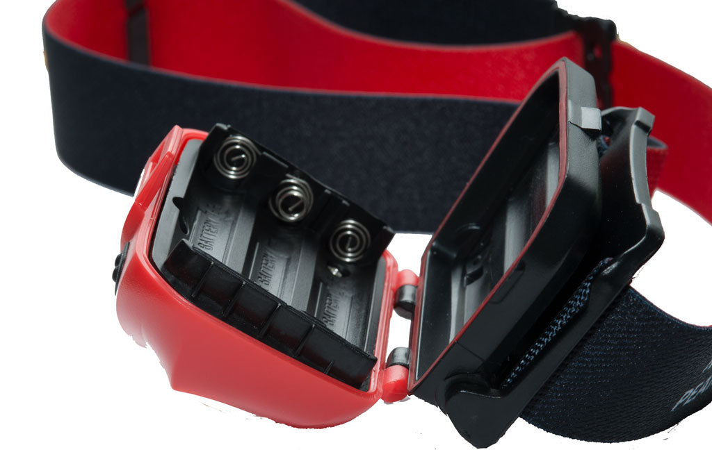 Minion 168 Headlamp showcasing its lightweight design, adjustable headband, and powerful Cree XP-E LED light features.