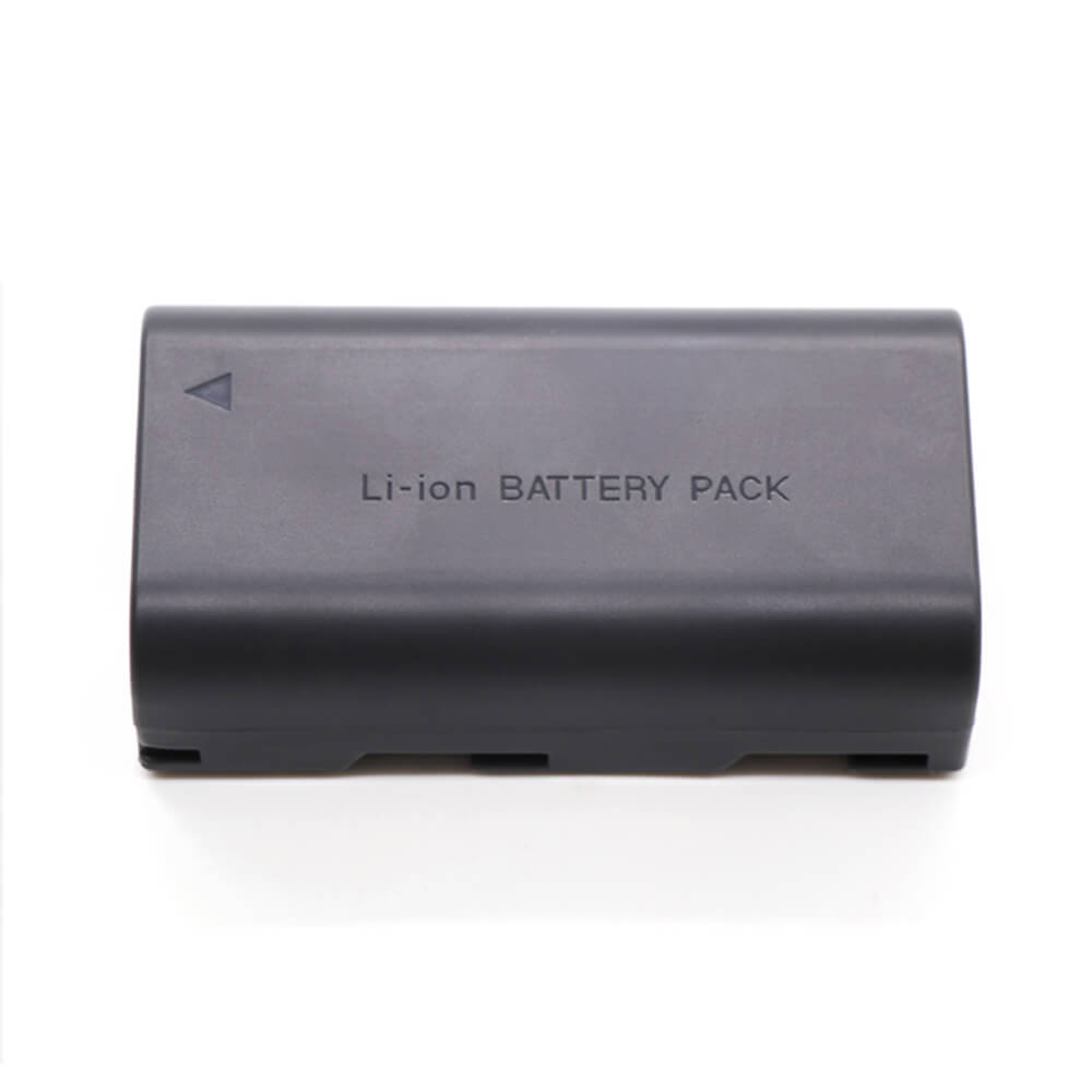 DOVOH Rechargeable Li-ion Battery 7.4v 2600 mAh, designed for laser levels, showcasing its compact size and robust design.