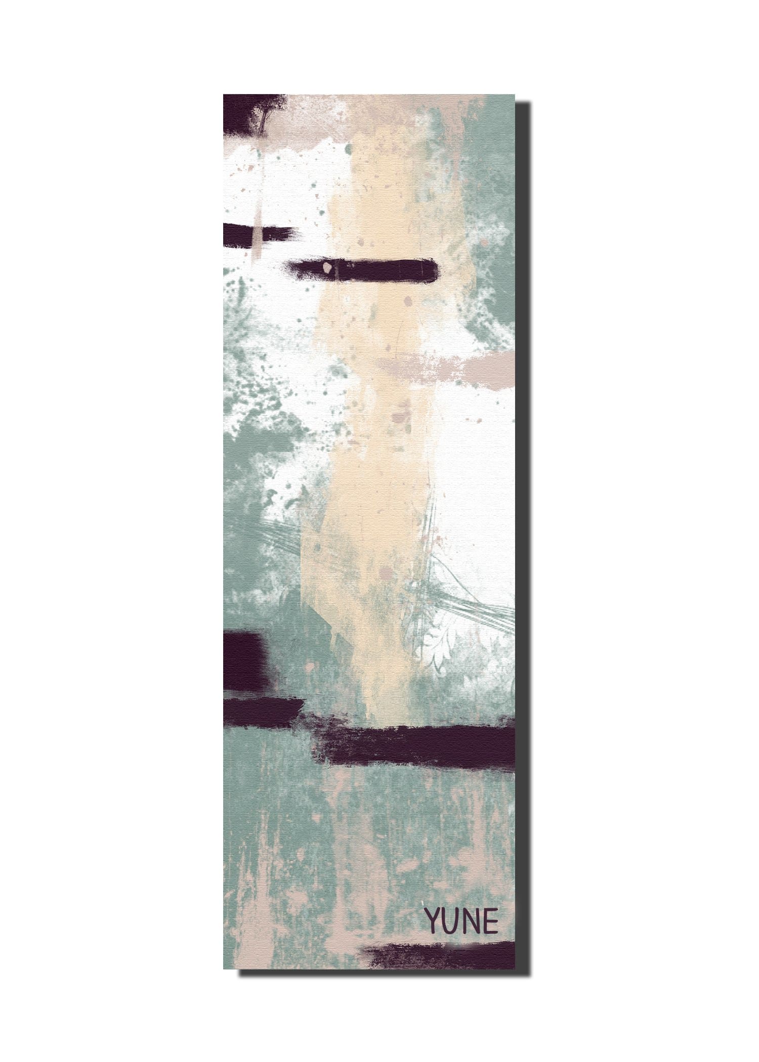Main Yoga Mat | 6mm Thick | Green | Non-Slip | Eco Friendly | Yune Yoga | image