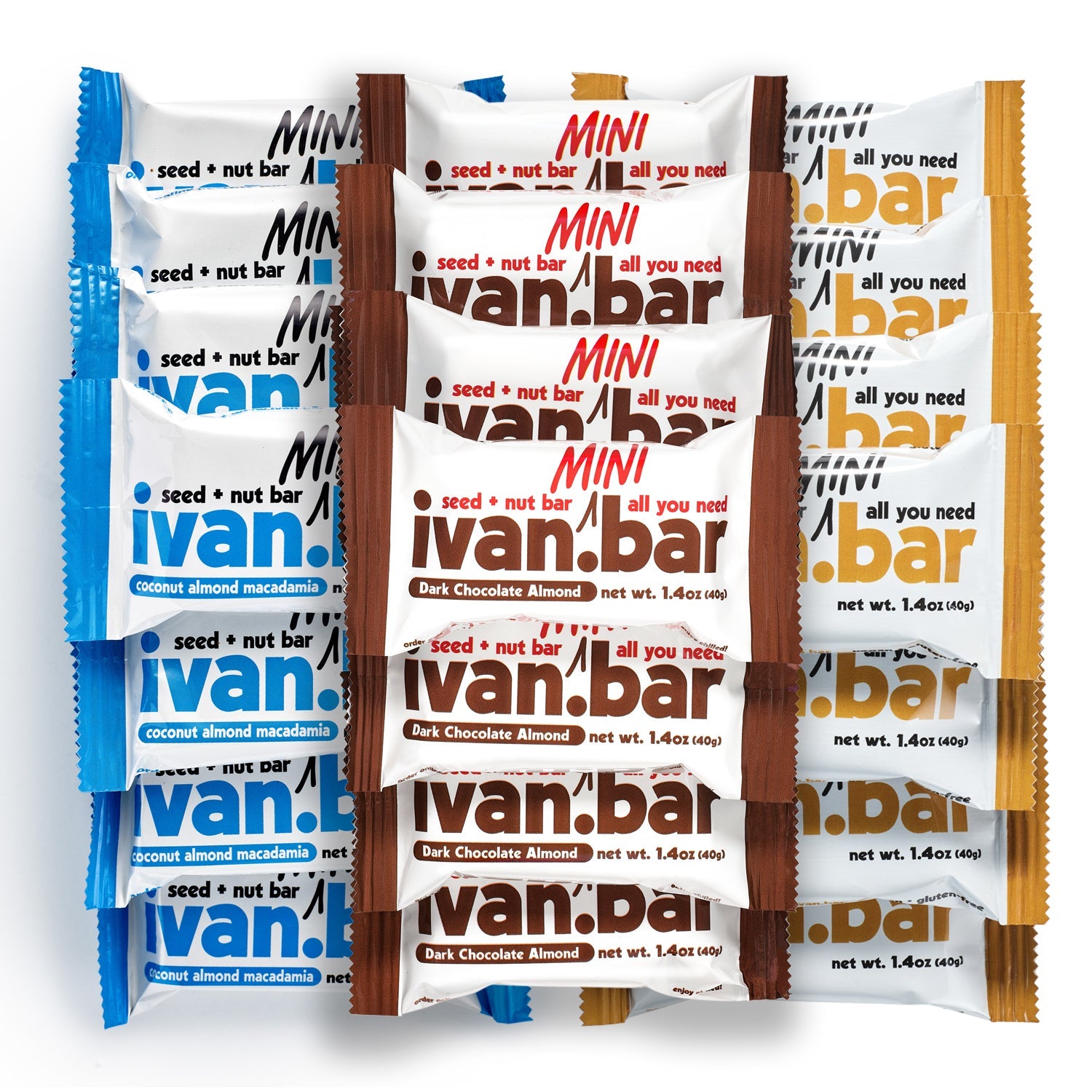 3-way combo box featuring Dark Chocolate Almond and Coconut Almond Macadamia chocolates, elegantly packaged for gifting.