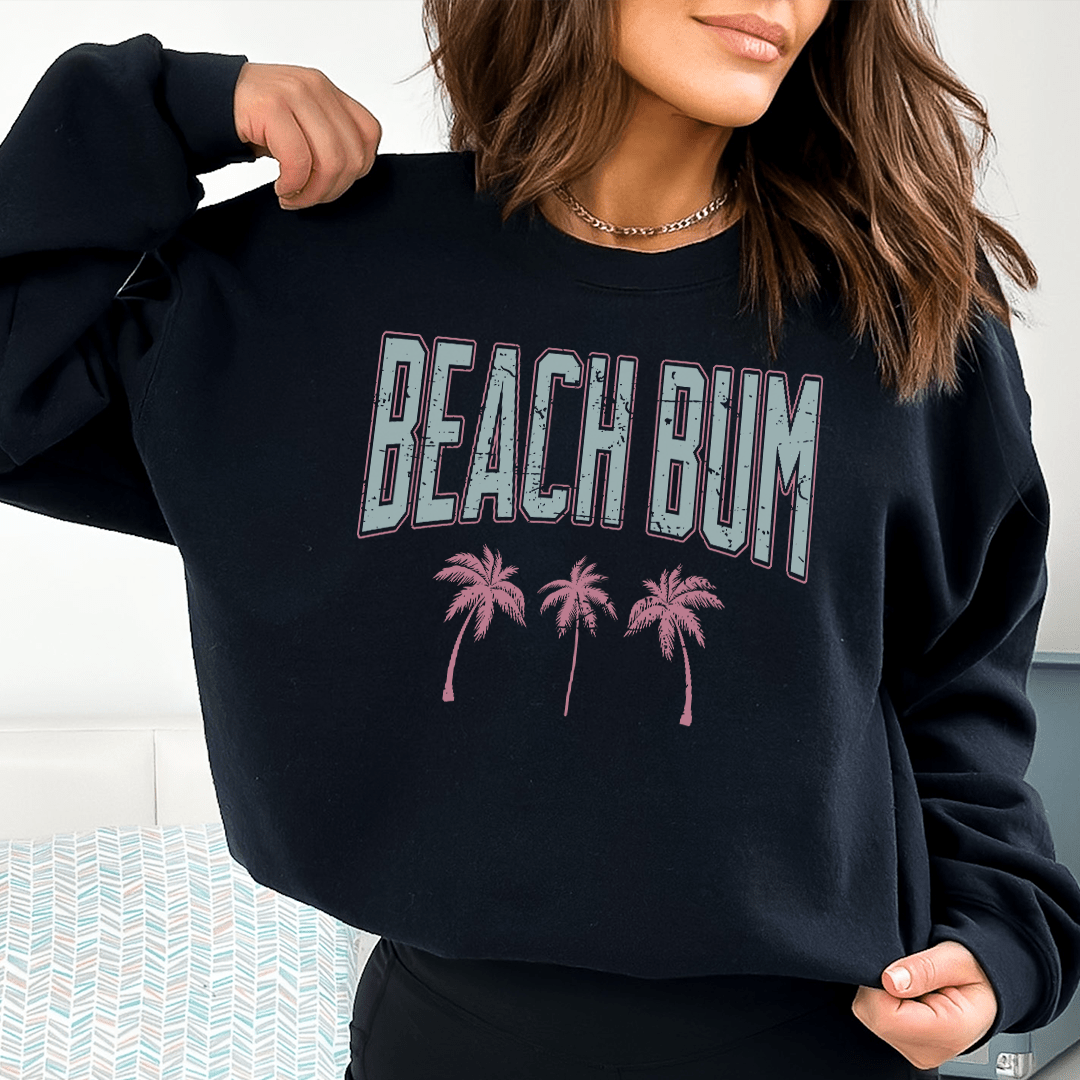 A stylish Beach Bum hoodie featuring unique designs by top artists, made from cozy cotton/poly fleece blend.