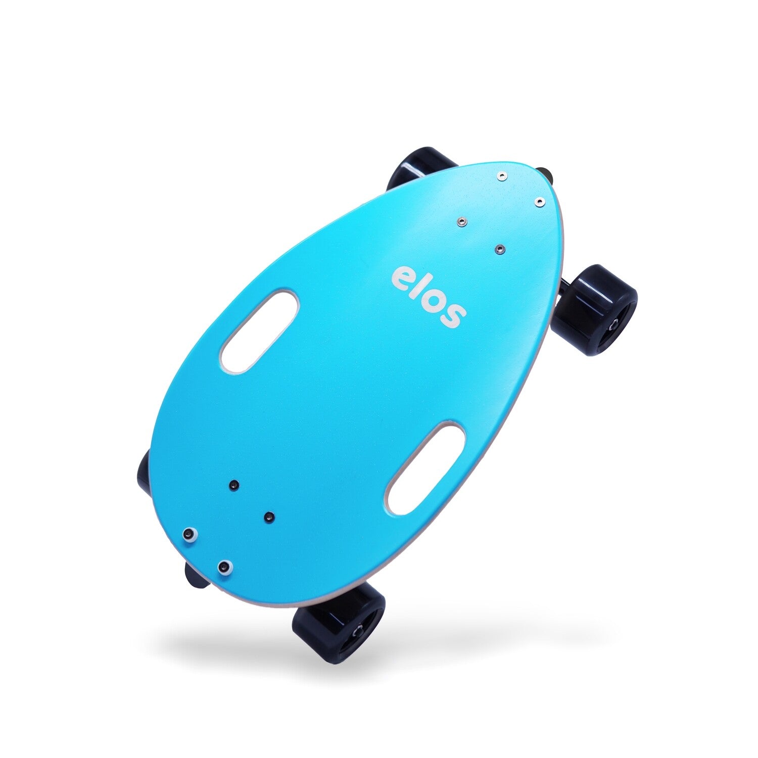 Complete Skateboard in Ocean Green, showcasing its sleek design and wide deck for stability.