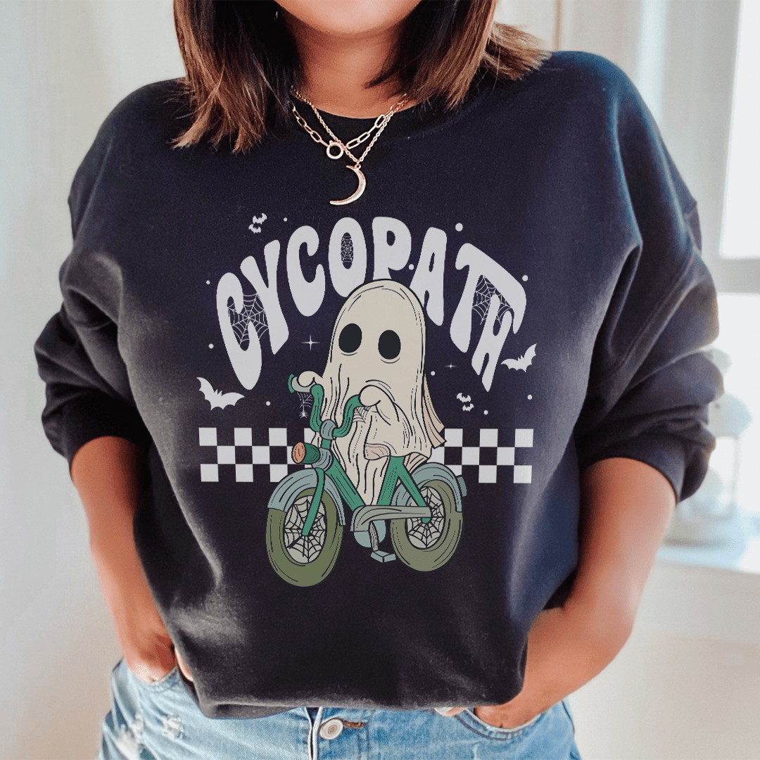 Cycopath cool sweats featuring unique designs by top artists, made from soft cotton/poly fleece blend.