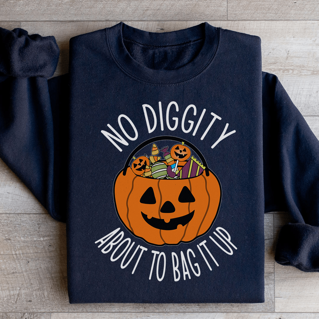 No Diggity About To Bag It Up sweats featuring a cozy fleece lining and adjustable cuffs, designed by top artists.