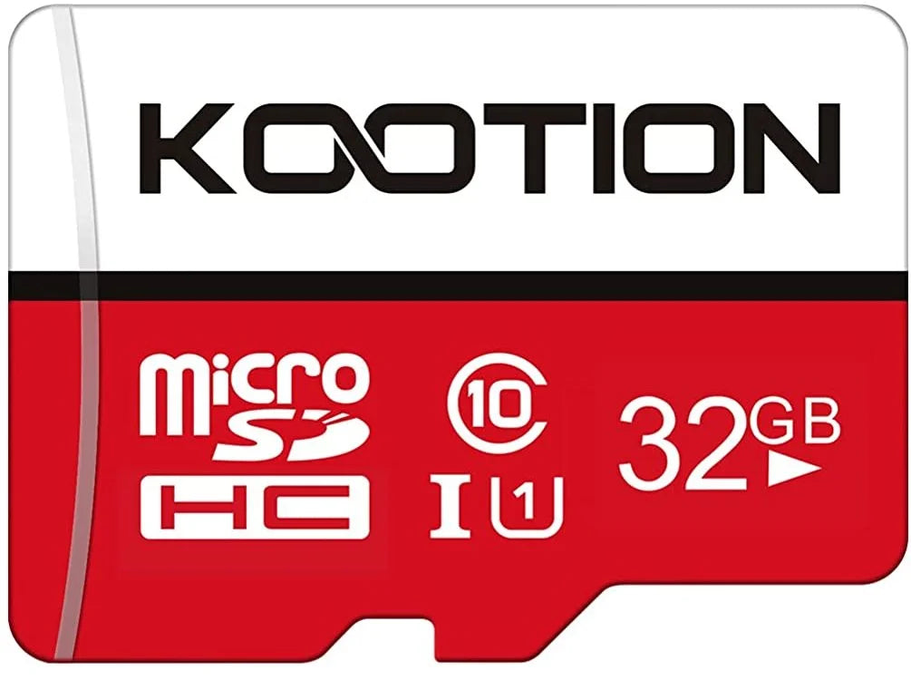 32GB Micro SD Card Class 10 with adapter, showcasing high-speed data transfer capabilities and compatibility with various devices.