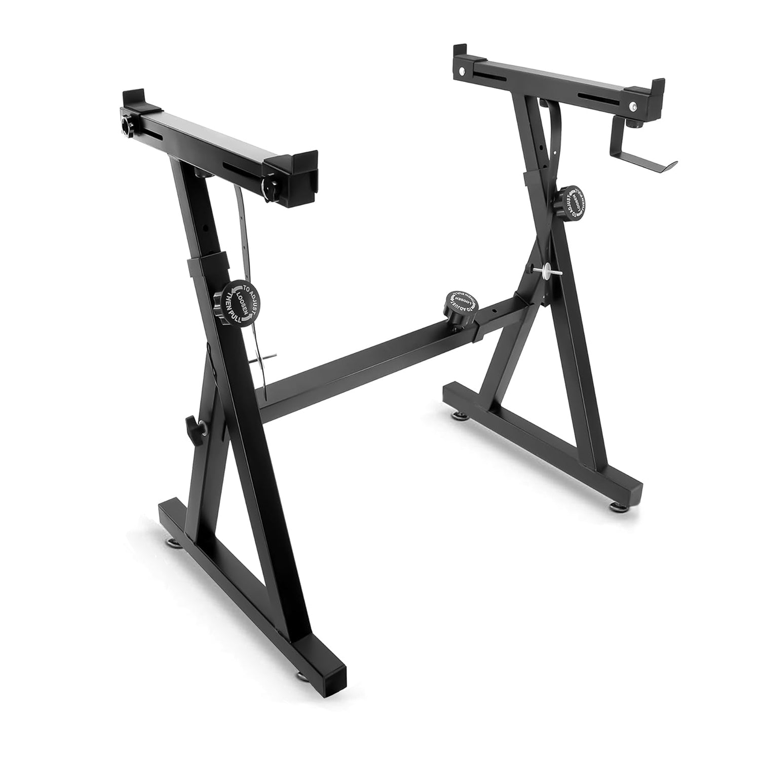 5Core Z Style Keyboard Stand, adjustable height and width, sturdy design for pianos and synthesizers.