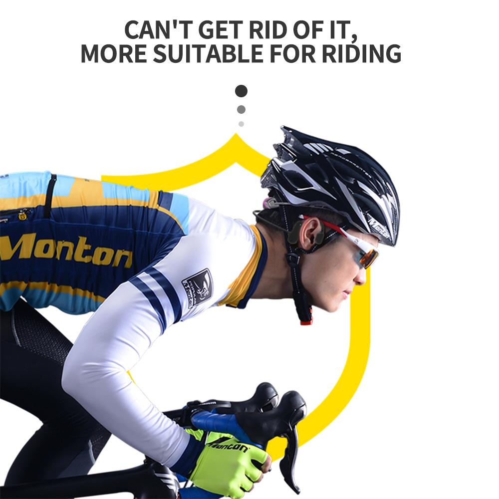 Bone Conduction Headphones in a sleek design, showcasing open ear technology for comfort and awareness during sports activities.