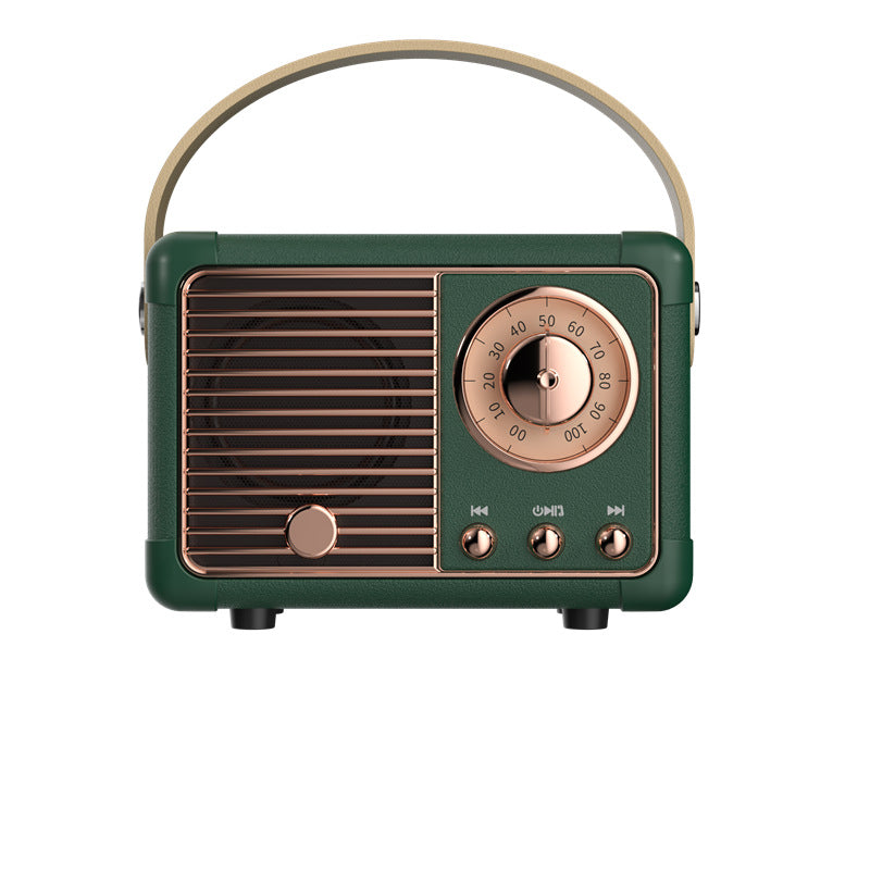 Diy Retro Mini Portable Card Speaker in various colors including white, pink, blue, black, and green, showcasing its compact design.