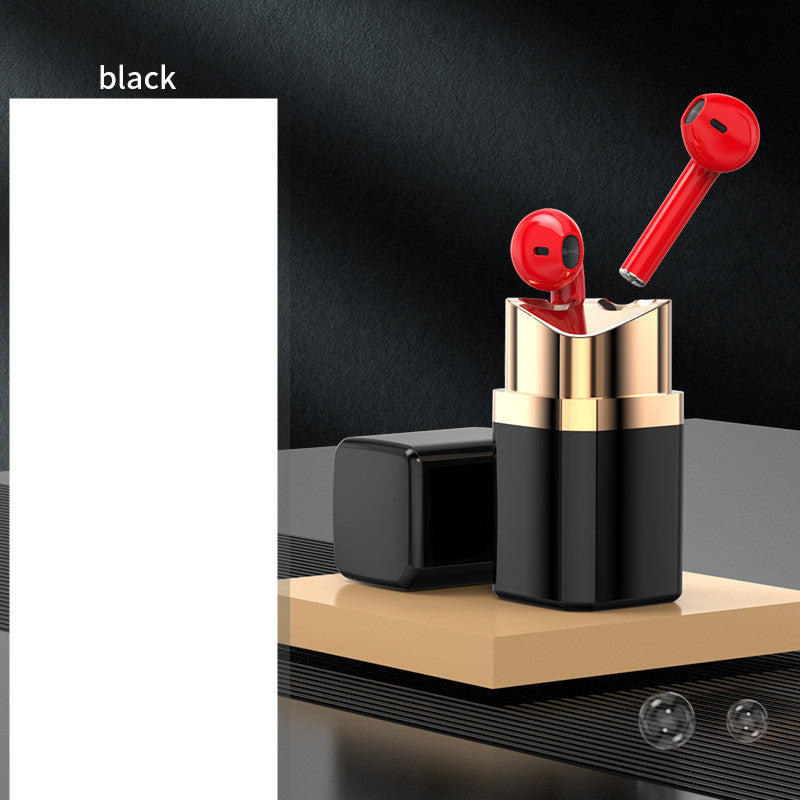 Fashion Individual Earphone Lipstick in a stylish lipstick design, showcasing its compact size and elegant appearance.