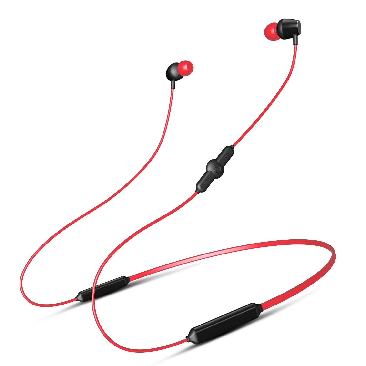 High Quality Wireless 4.1 In-ear Sports Bluetooth Headset featuring a sleek design, comfortable fit, and advanced Bluetooth technology for active users.