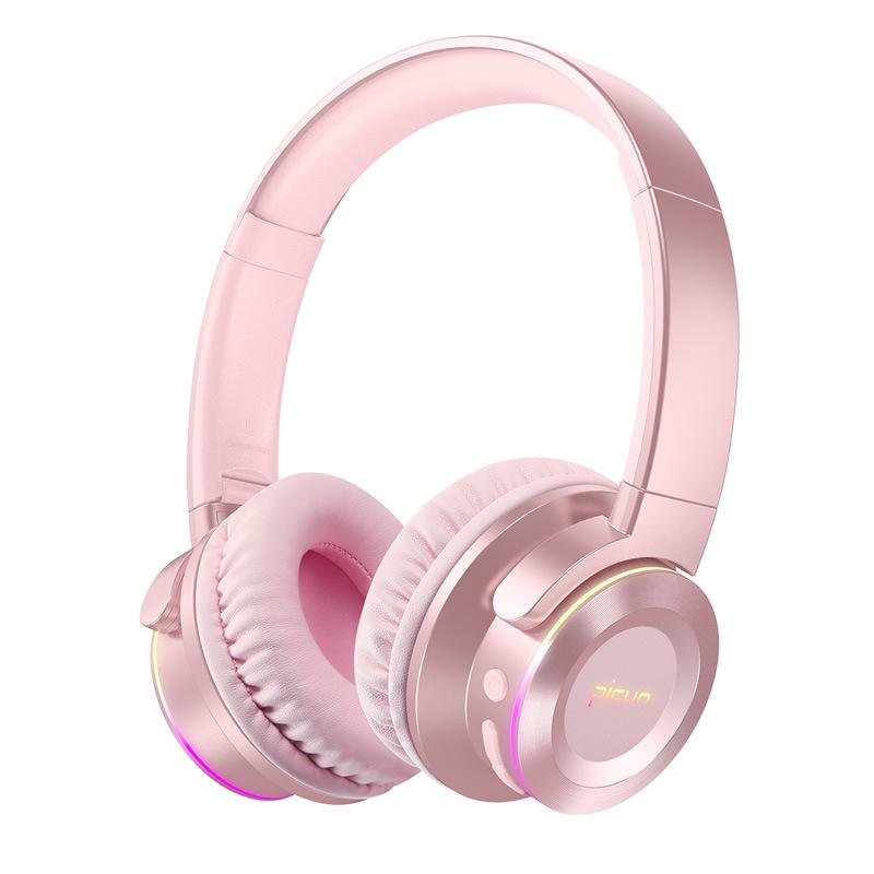 High Quality Wireless Luminous Bluetooth Headphone with glowing elements, designed for comfort and style, perfect for music lovers.
