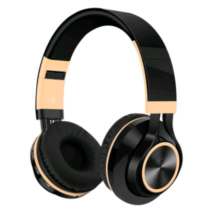 Mp3 Mobile Phone Folding Line Control Headset with dynamic sound, comfortable head-mounted design, and built-in microphone for clear calls.