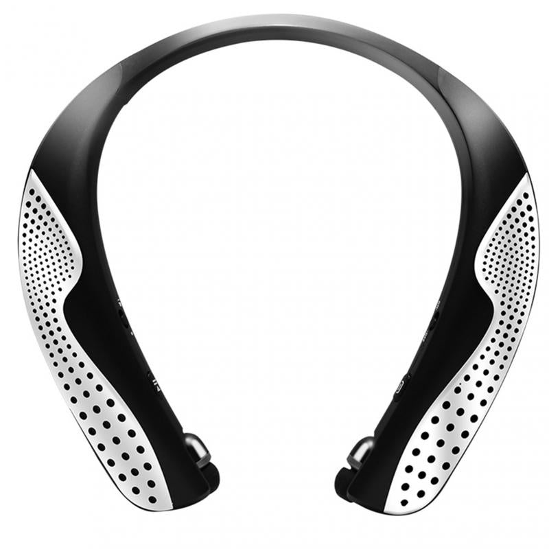 Neck-mounted Sports Bluetooth Headset with ergonomic design and wireless capabilities, perfect for sports and everyday use.