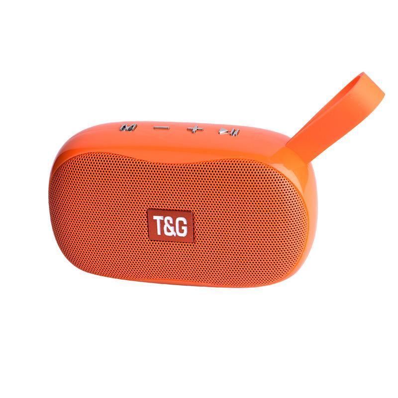 Portable Fashion High Quality Bluetooth Speaker in stylish design, showcasing its compact size and sleek finish, perfect for on-the-go music enjoyment.
