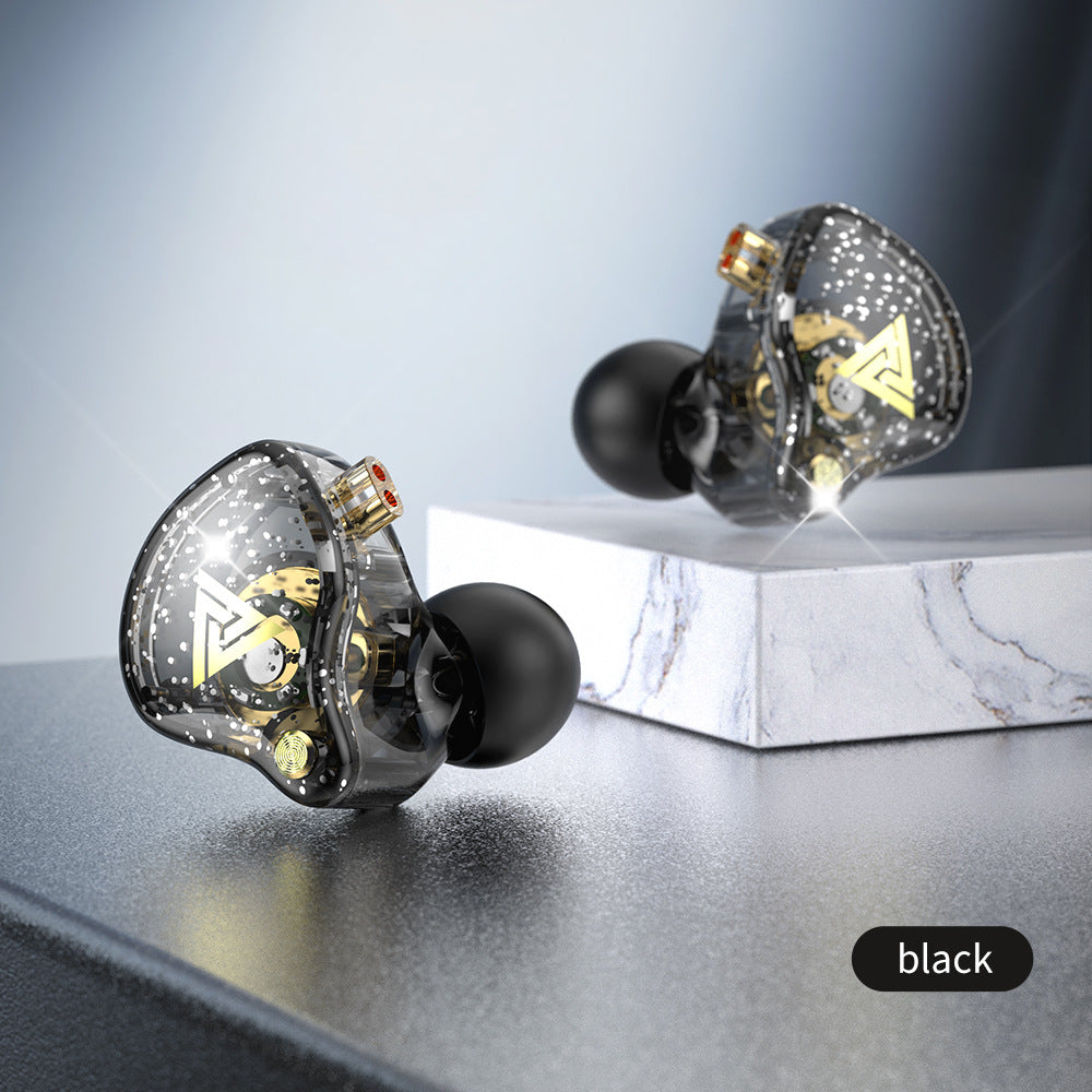 PRO Headphones HiFi Fever Subwoofer In Ear Wired with silicone sleeves and L-bend 3.5mm plug, showcasing their sleek design and durable materials.
