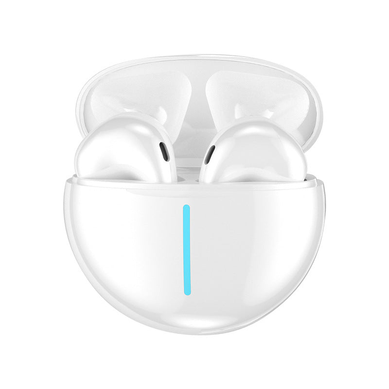 TWS Binaural In Ear Sports Noise Reduction Earphones with charging case, showcasing sleek design and advanced features.