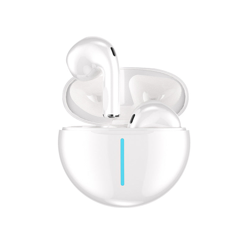 TWS Binaural In Ear Sports Noise Reduction Earphones with charging case, showcasing sleek design and advanced features.