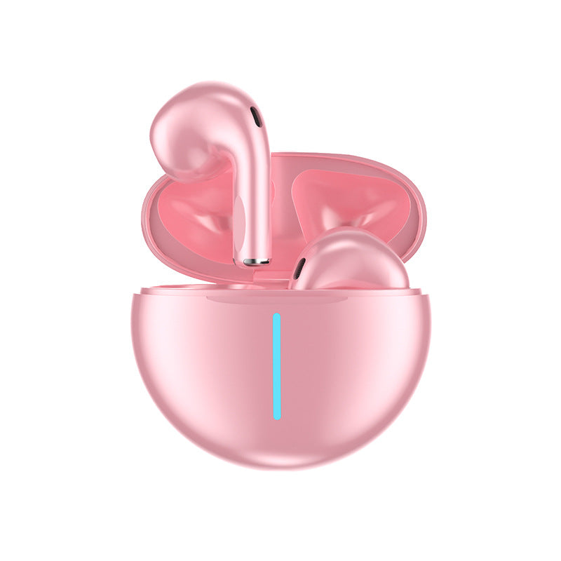 TWS Binaural In Ear Sports Noise Reduction Earphones with charging case, showcasing sleek design and advanced features.