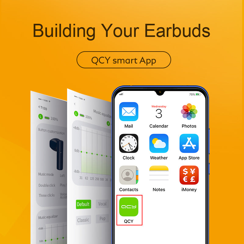 Wireless Bluetooth Headset in blue color, featuring a semi-in-ear design, perfect for sports and outdoor activities.