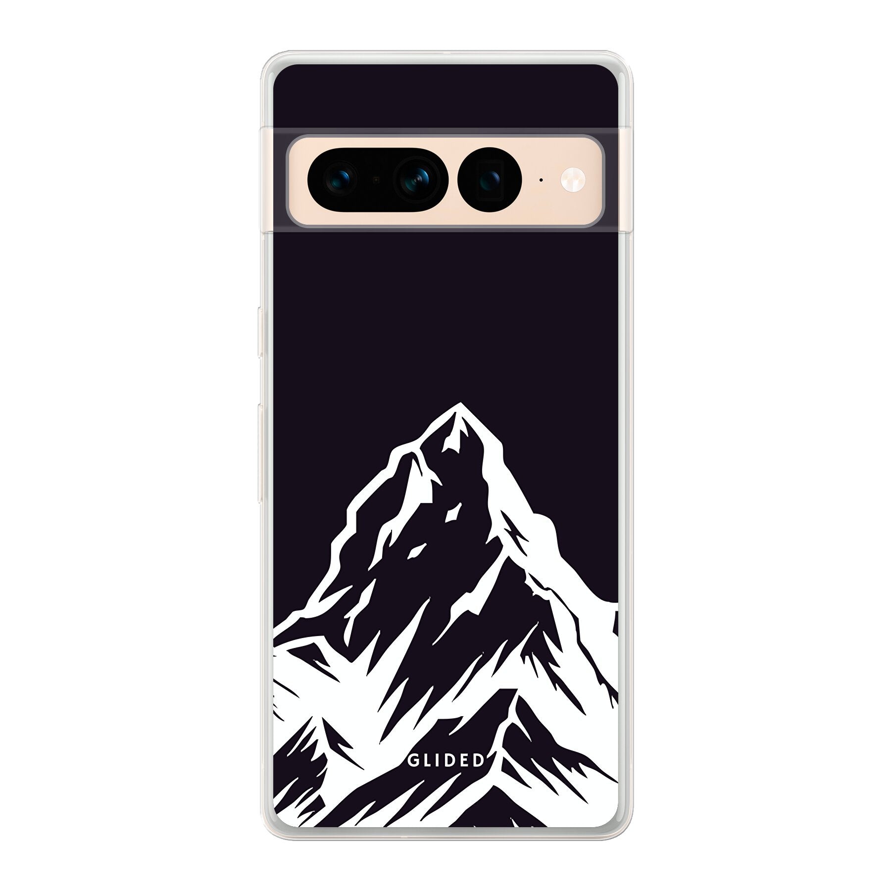Alpine Adventure Handyhülle für Google Pixel 7 Pro mit majestätischen Berggipfeln und Tälern im Design, ideal für Naturliebhaber.