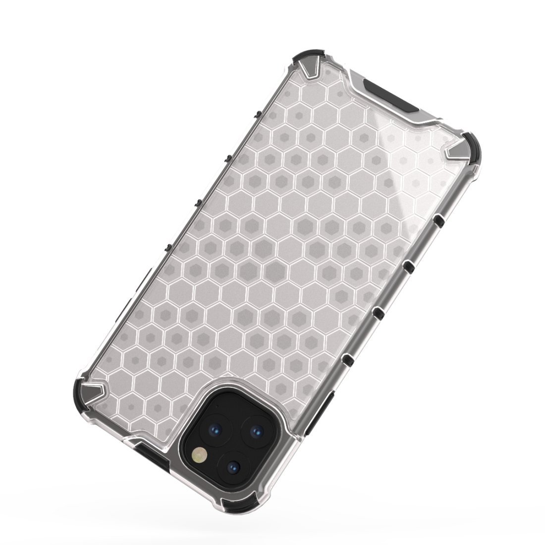 AMZER Honeycomb SlimGrip Hybrid Bumper Case for iPhone XIR in various colors showcasing its stylish honeycomb design and dual-layer protection.