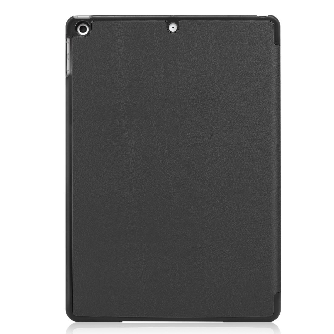 AMZER Texture Horizontal Flip Leather Case in black, designed for Apple iPad 10.2, showcasing its stylish and protective features.