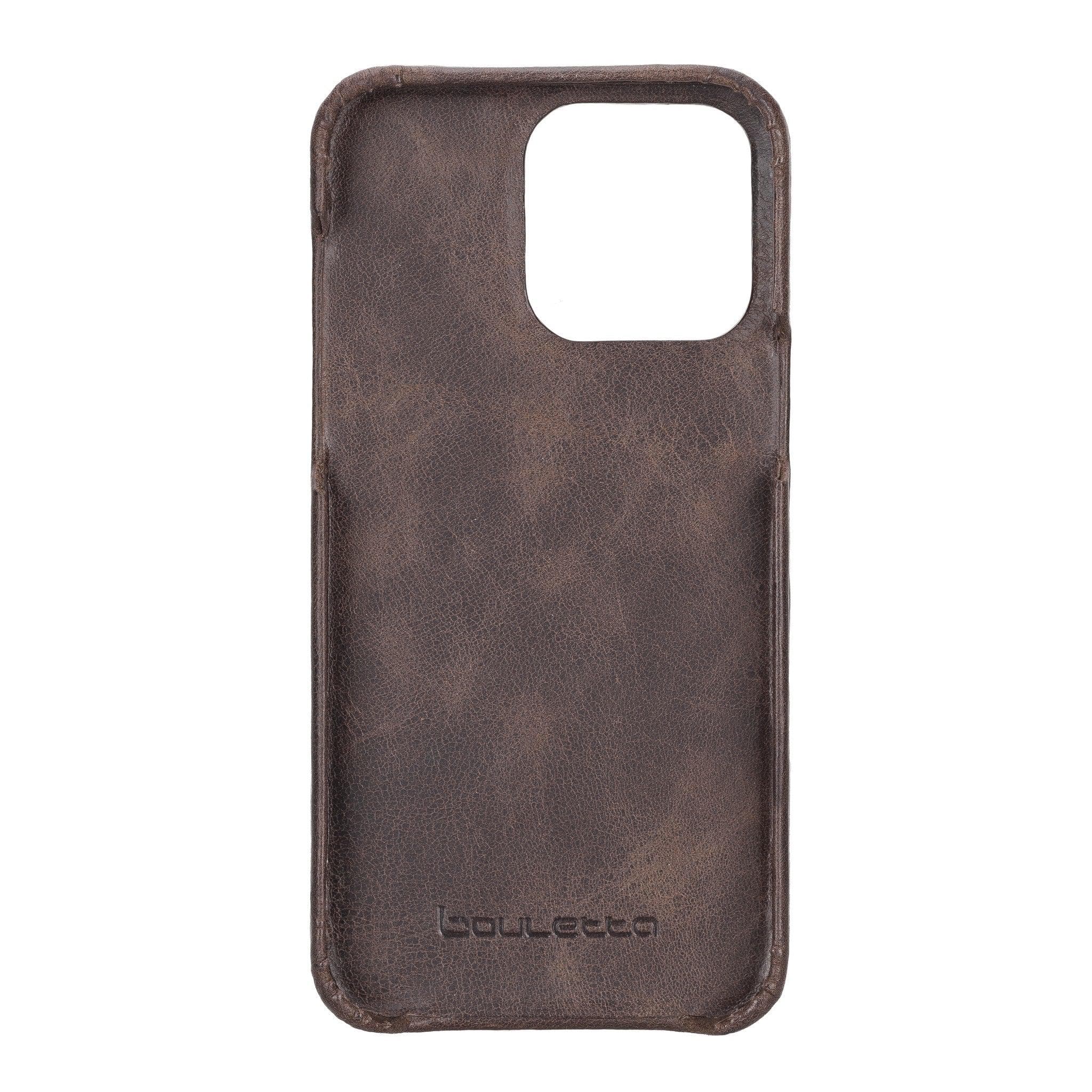 Apple iPhone 14 Series Full Leather Coating Back Cover in premium leather, showcasing its elegant design and high-quality craftsmanship.
