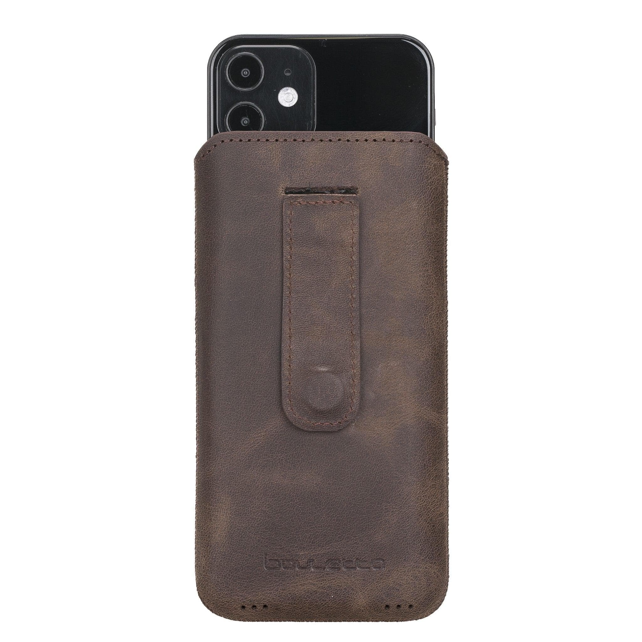 Bouletta Multi Leather Case for Apple iPhone, showcasing premium leather craftsmanship and personalization options.