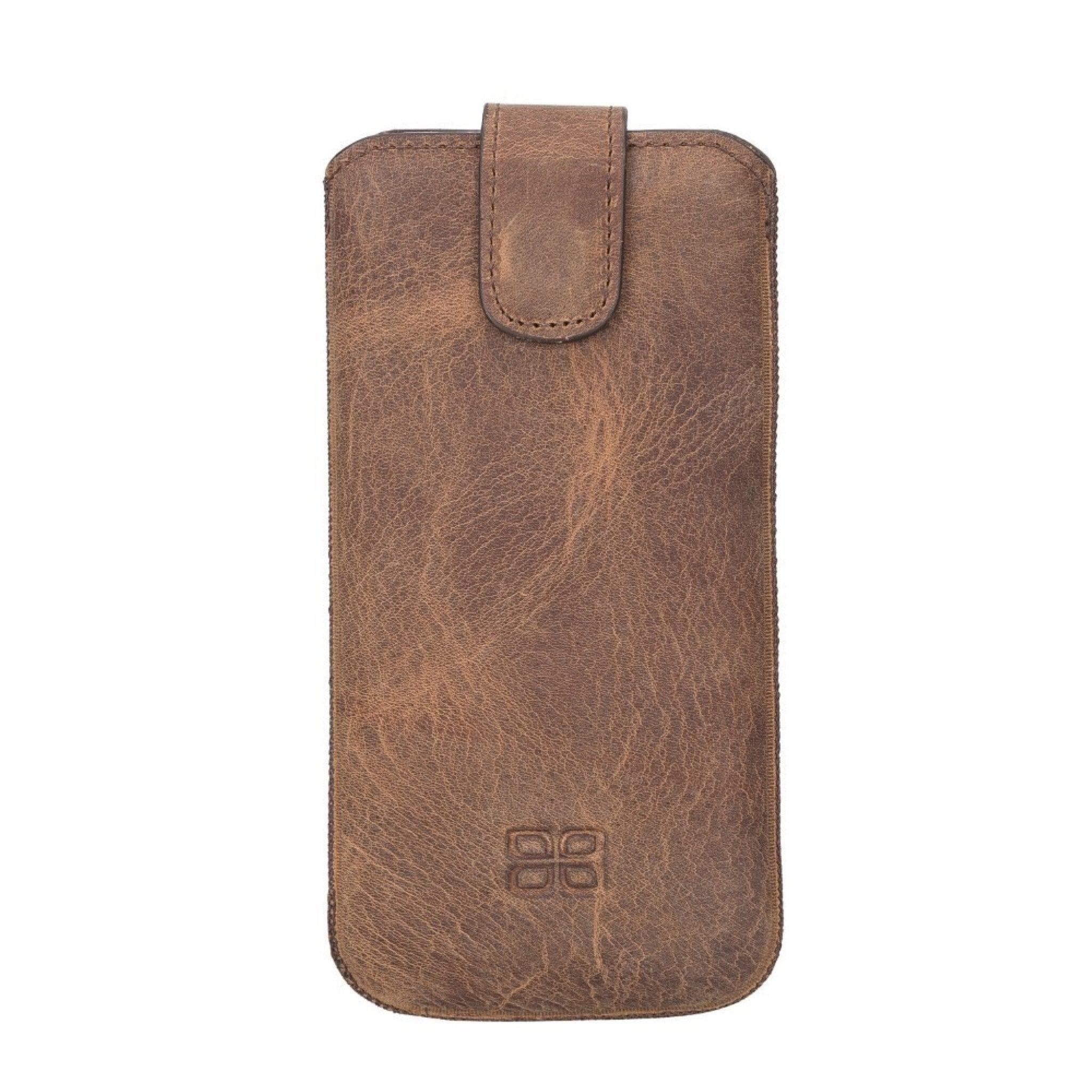 Bouletta Multi Leather Case for Apple iPhone, showcasing premium leather craftsmanship and personalization options.