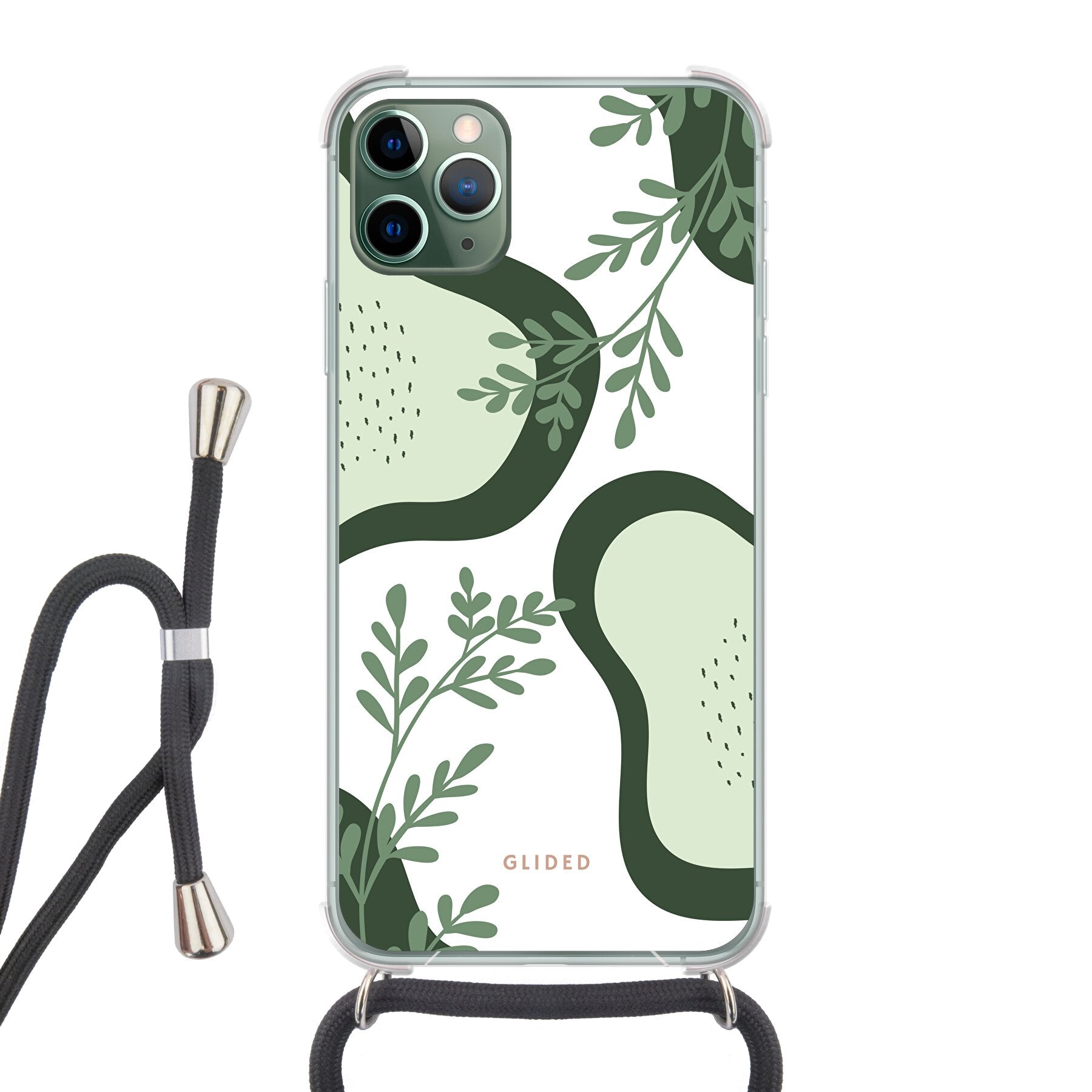 Avocado Handyhülle für iPhone 11 Pro Max mit buntem, abstraktem Avocado-Design, das frische und lebendige Energie ausstrahlt.