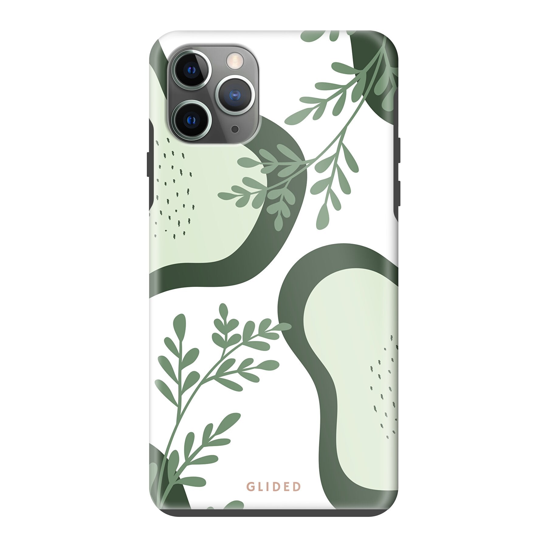 Avocado Handyhülle für iPhone 11 Pro Max mit buntem, abstraktem Avocado-Design, das frische und lebendige Energie ausstrahlt.