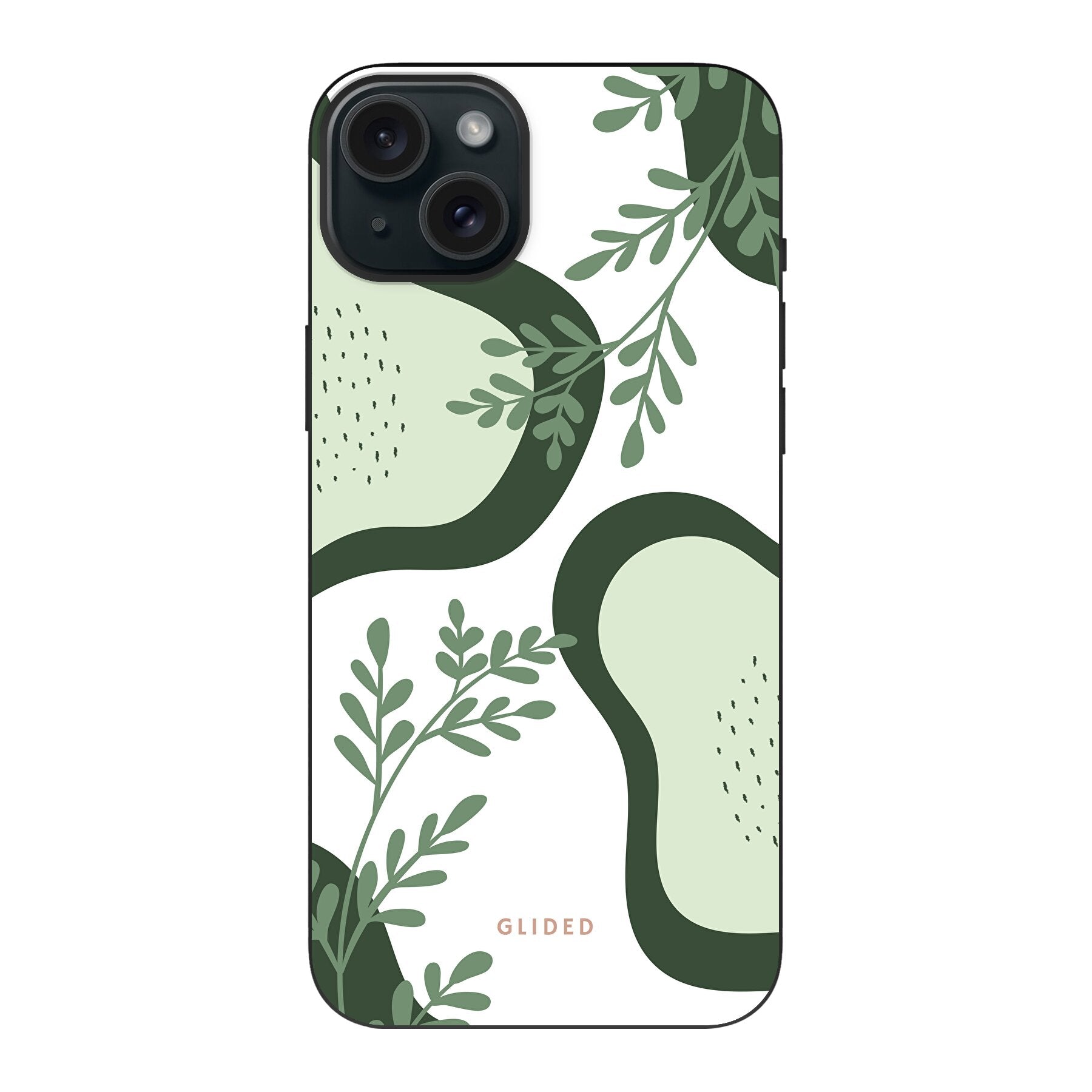 Avocado Handyhülle für iPhone 15 Plus mit buntem, abstraktem Avocado-Design, ideal für Schutz und Stil.