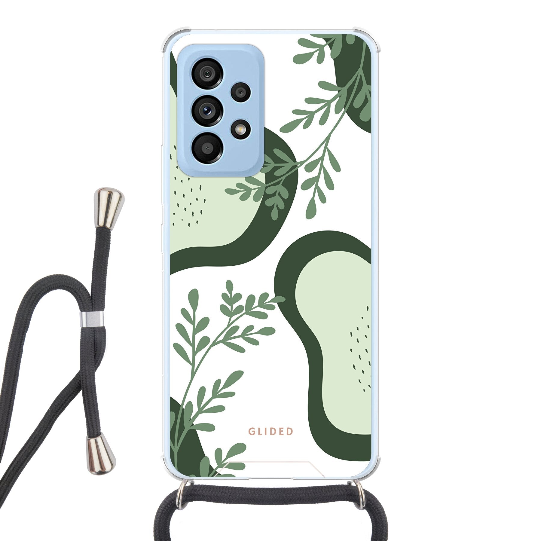 Avocado Handyhülle für Samsung Galaxy A53 5G mit buntem, abstraktem Avocado-Design, idealer Schutz und schlankes Profil.