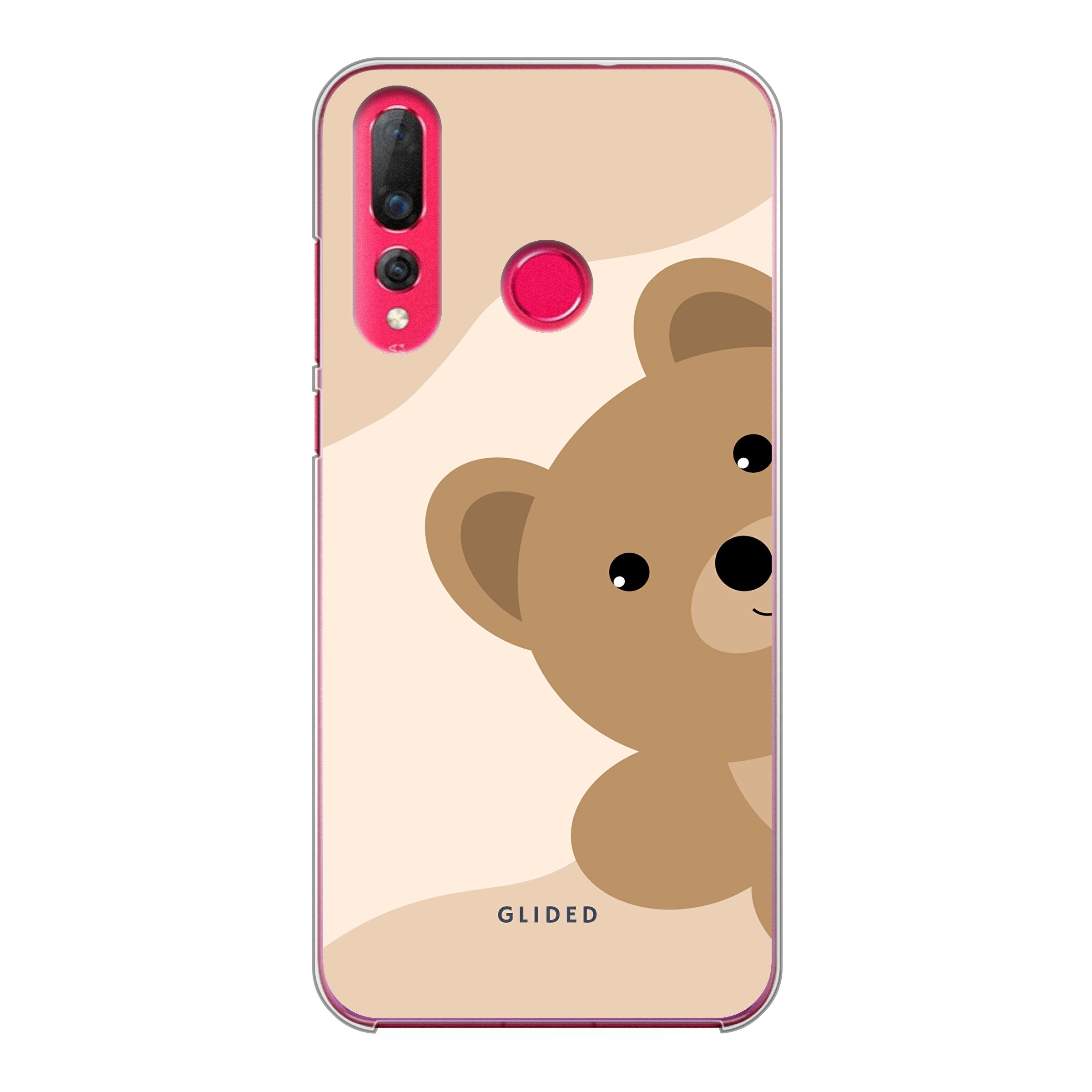 BearLove Huawei P30 Lite Handyhülle mit süßem Bärendesign, bietet Schutz und Stil für dein Smartphone.