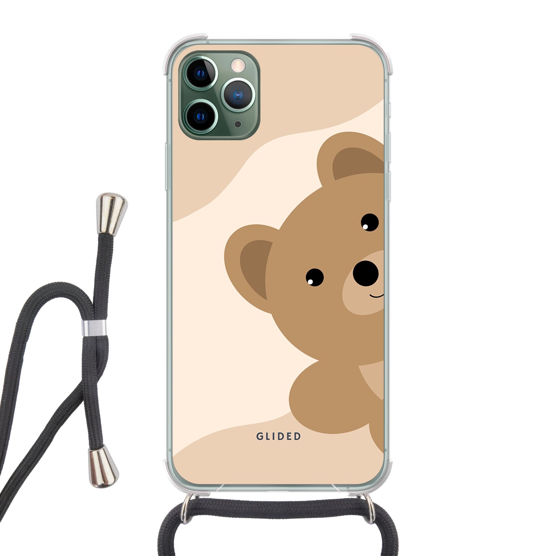 BearLove iPhone 11 Pro Max Handyhülle mit süßem Bärendesign, idealer Schutz und stilvolles Accessoire.