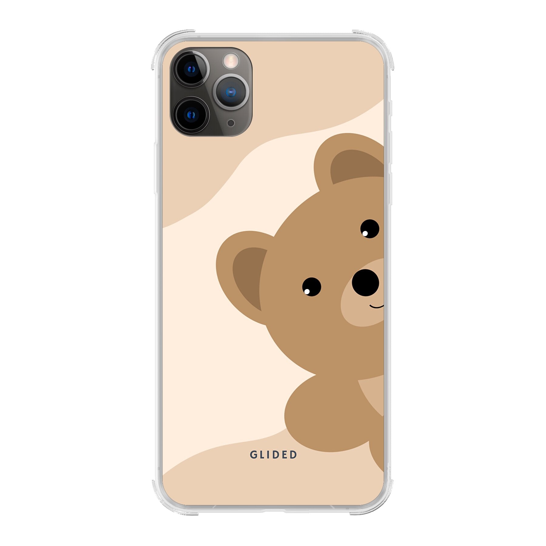 BearLove iPhone 11 Pro Max Handyhülle mit süßem Bärendesign, idealer Schutz und stilvolles Accessoire.